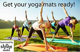 Yoga On The Lawn at Symmetry Dental